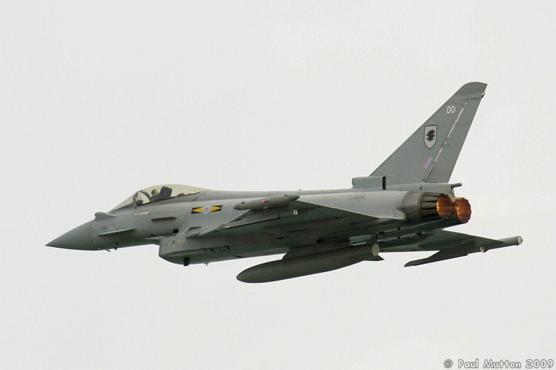  A8V8327 Eurofighter Typhoon afterburners